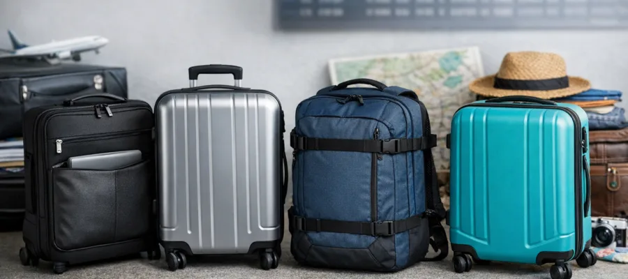 Kabinentrolley Auswahlhilfe: Welcher Handgepaeckkoffer passt zu welchem Reisetyp?