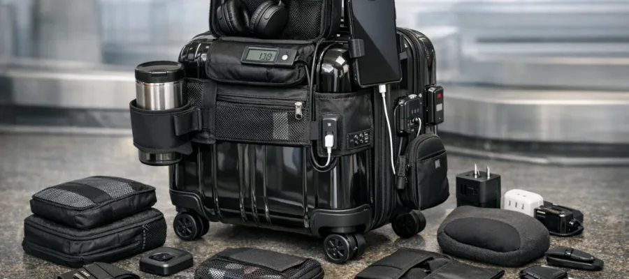 Kabinentrolley upgraden: DIY-Zubehoer und Gadgets fuer mehr Komfort und Funktionalitaet