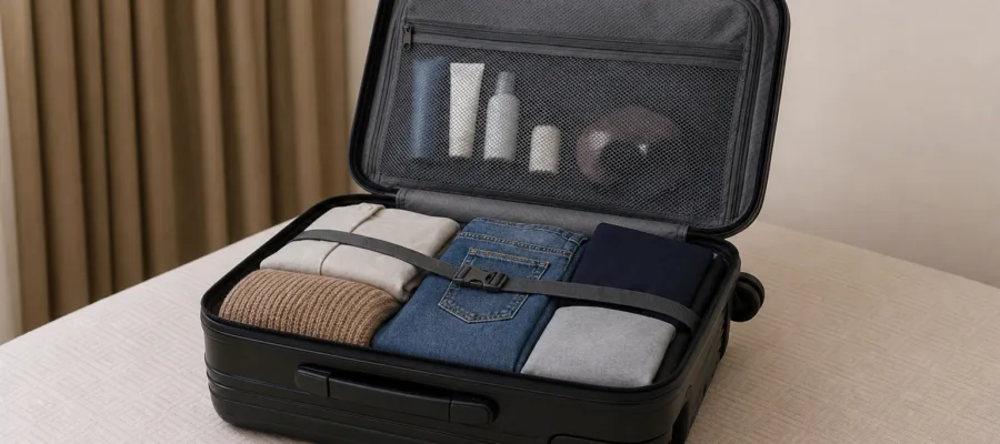 Kabinentrolley richtig packen: Step-by-Step Anleitung fuer effizientes Packen und Platznutzung